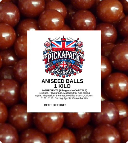 ANISEED BALLS - 1 Kilo Bag