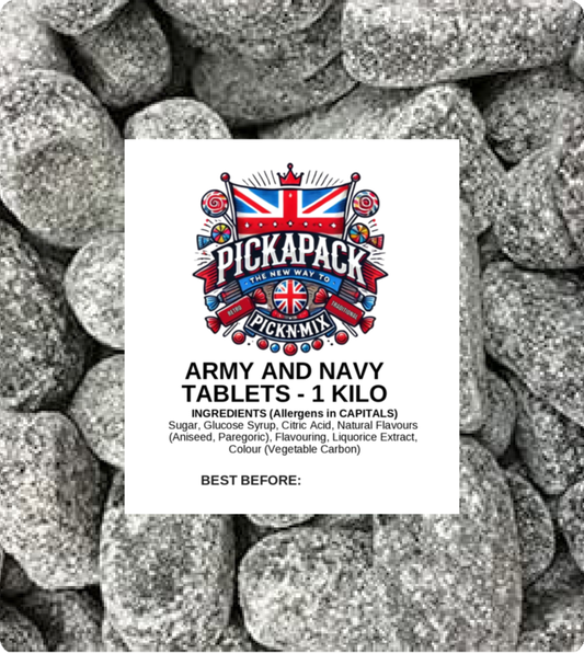 ARMY AND NAVY TABLETS - 1 Kilo Bag