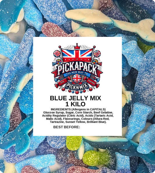 BLUE JELLY MIX - 1 Kilo Bag
