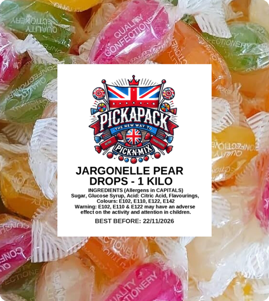 JARGONELLE PEAR DROPS - 1 Kilo Bag