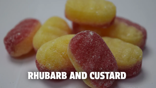 RHUBARB AND CUSTARD - 75g Scoop