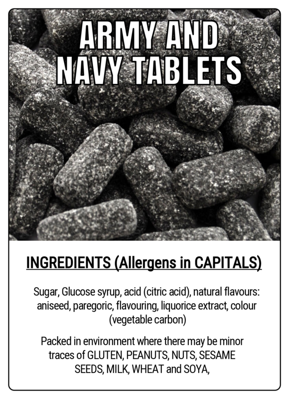 ARMY AND NAVY TABLETS - 75g Scoop