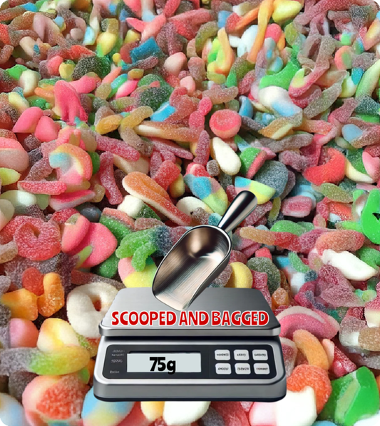 FIZZY JELLY MIX  - 75g Scoop