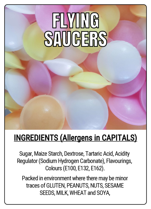 FLYING SAUCERS - 14 items Scoop