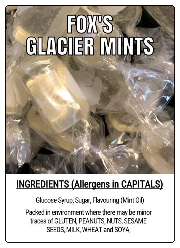 FOXS GLACIER MINTS - 75g Scoop