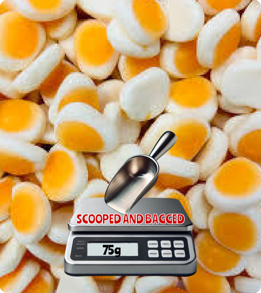MINI FRIED EGGS - 75g Scoop