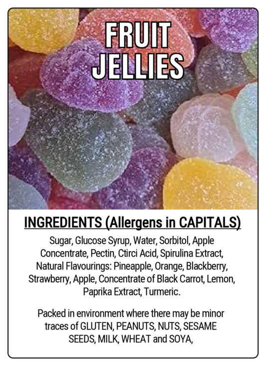 FRUIT JELLIES - 75g Scoop