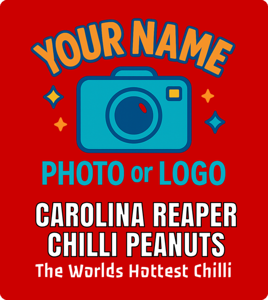 OWN LABEL - CAROLINA REAPER CHILLI PEANUTS - 60g x 12 Bags