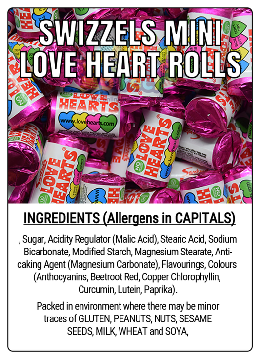 SWIZZELS LOVE HEARTS - 75g Scoop