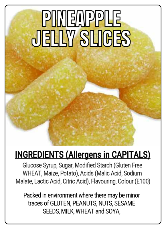 PINEAPPLE JELLY SLICES - 75g