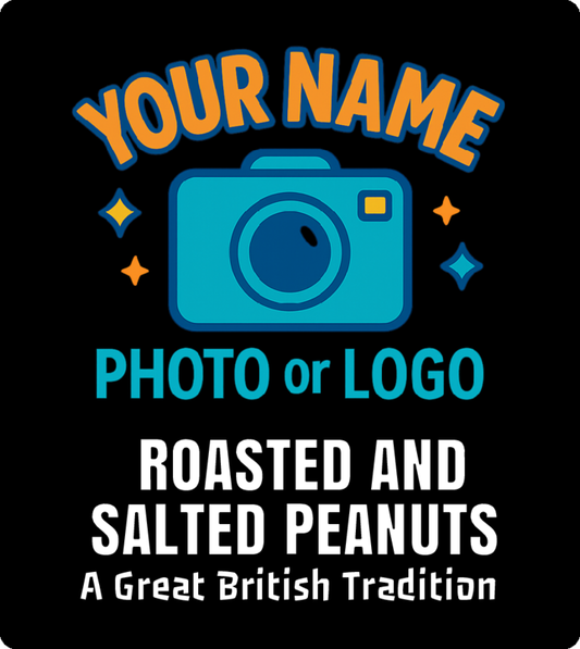 OWN LABEL - ROASTED AND SALTED PEANUTS - 60g x 12 Bags