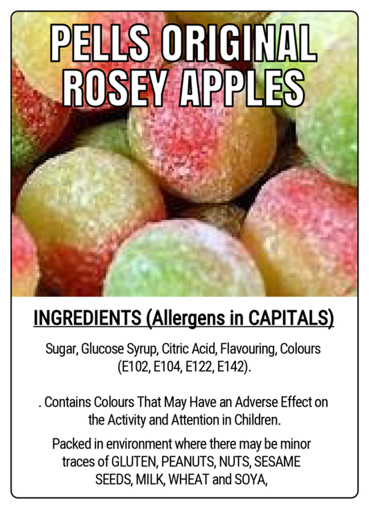 PELLS ROSEY APPLES - 75g