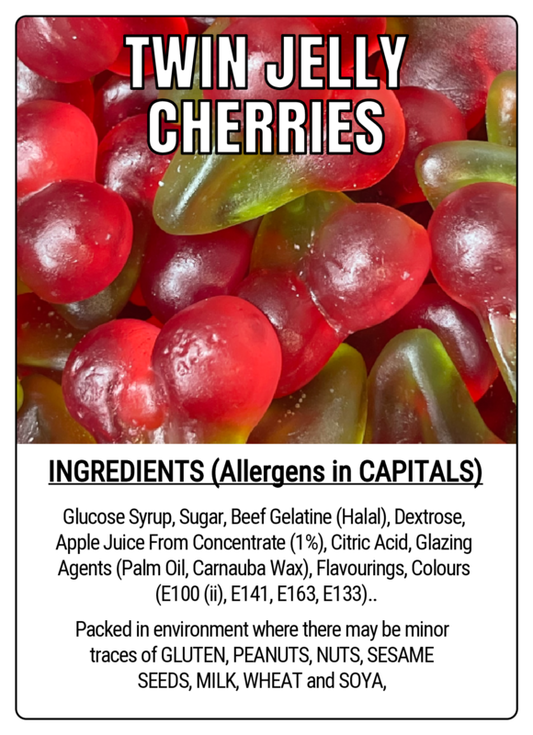 TWIN JELLY CHERRIES - 75g